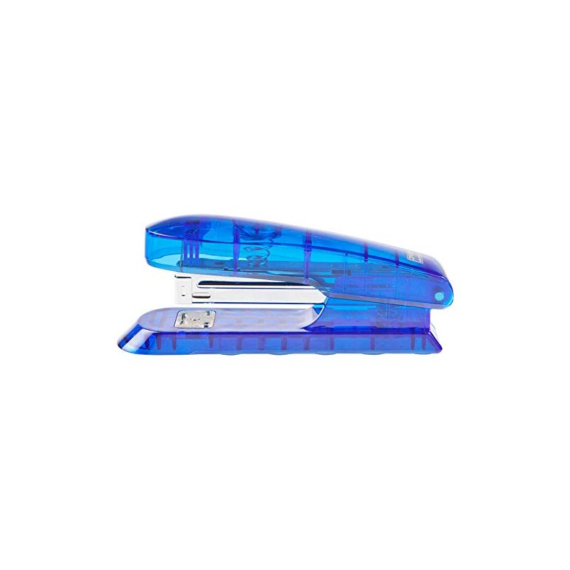 IDENA Stapler Plastic Translucent, Blue