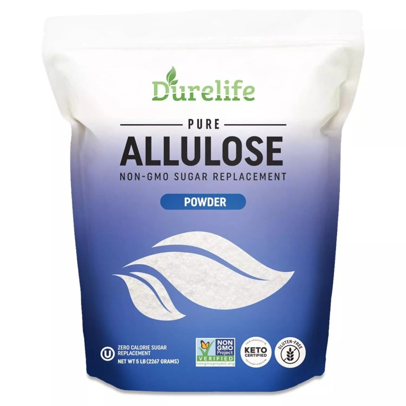 Durelife Allulose sweetener 100% Pure Powdered Sugar Substitute 5 lb
