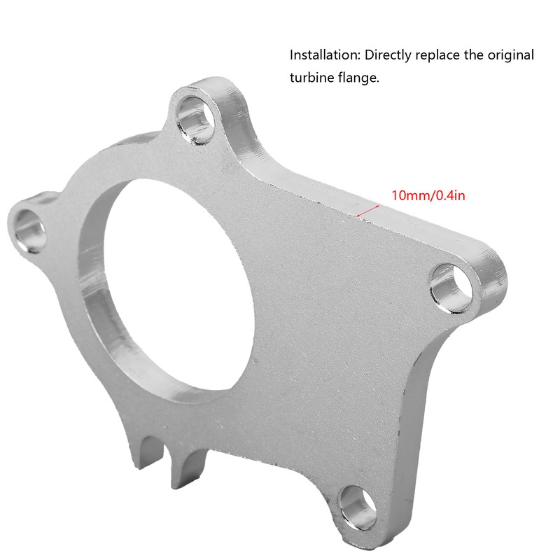 Turbo Flange Stainless Steel Dump Pipe TOGE70016 Adapter for T04E