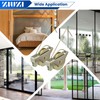 4 Pack Sliding Screen Door Rollers Tension Spring, 1-1/4" Concave