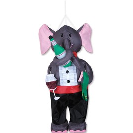 Premier Kites 78502 3D Inflatable Nutty Buddy Wind Spinner, Wine Connoisseur, 36-Inch