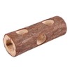 Wooden Animal Tunnel Exercise Tube Chew Toy for Rabbit Ferret