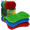 6 Pack Silicone Scrubbing Sponge by SCRUBIT - Real Silicon