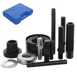 CHILDWEET Power Steering Pump Pulley Removal Tool Kit Durable Steering Wheel Puller and Installer for Auto Repair Shops and Diy Enthusiasts Versatile and Easy to Use