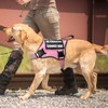 MOOGROU Service Dog Vest Harness and Leash Set+10 Patches,No Pull&Easy