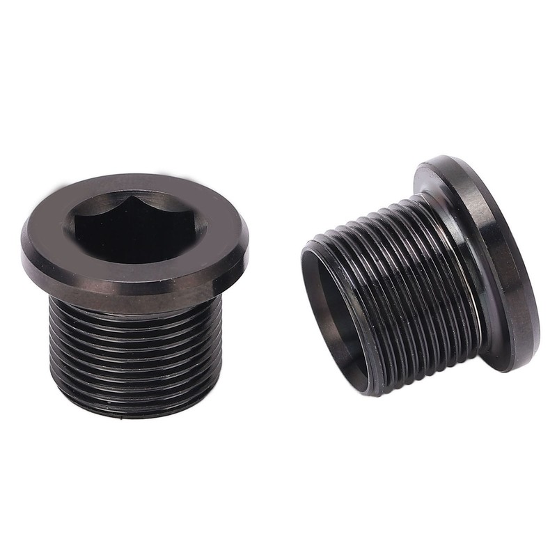 Bike Crank Screw Rust Proof Metal Chain Wheel Nut Bike