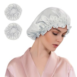 Moxiep Night Cap, Hair Care Cap, Sleeping Hat, Hair Hat (Rubber Type, Long & Shot Hair, Reduces Friction, Beautiful Hair, Prevents Sleeping Habits), Moisturizing the Scalp, For Sleeping, Postpartum