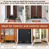4 PCS 8" x 34" Self Adhesive Door Kick Plate