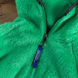 Sun Company Brrr-ometer - スノースポーツに最適なジッパー金具型温度計 | 上着、パーカ、荷物に取り付けることができ、アウトドア、スキー、スノーボードに最適な温度計 ブルー