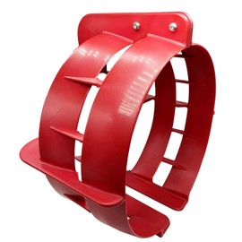 GHmarine PG00140 Boat Propeller Safety Cover for Outboards and Stern Drives 70-120 HP Guard with 14 Inches and Red Polypropylene Plastic