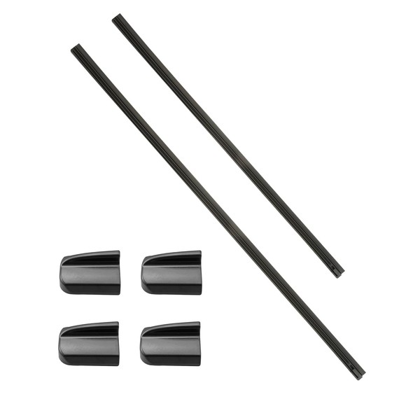 HUFEWU 2PCS Front Windshield Wiper Blade Refill Kit Fit for