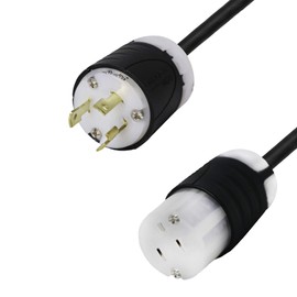 Iron Box L5-30P to 5-15R Plug Adapter (10 ft, L5-30P to 5-15R) IBX-76951-10