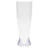 G.E.T. Heavy-Duty Shatterproof Plastic Pilsner Beer Glasses, 20 Ounce (Set