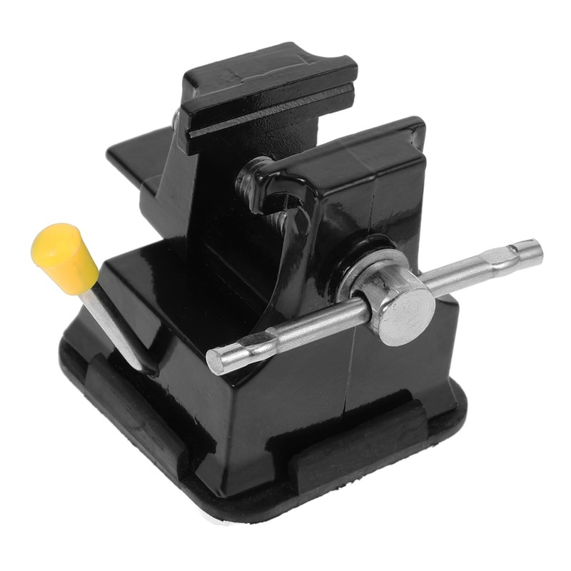 TEHAUX 2 pcs Mini Tabletop Bench Vise with Suction Base