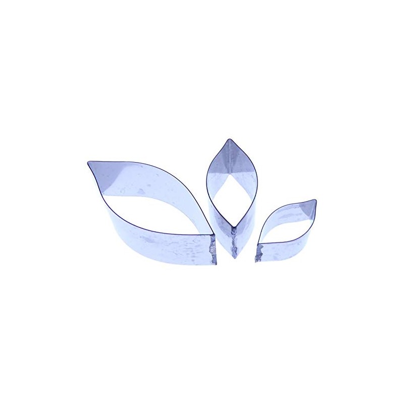 Periwinkle Leaf Cutter Set Sugarcraft Cutter - Stainless Steel