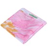 Summer Floral Pattern Shower Curtain with Hook Bathroom Curtain for