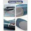 Buckwheat Hull Pillow for Neck Pain Relief Adjustable Roll Support