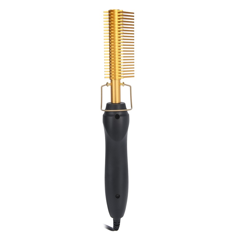 Electric Heating Comb WetDry Straightening Curling Hot Brush Hair Styling