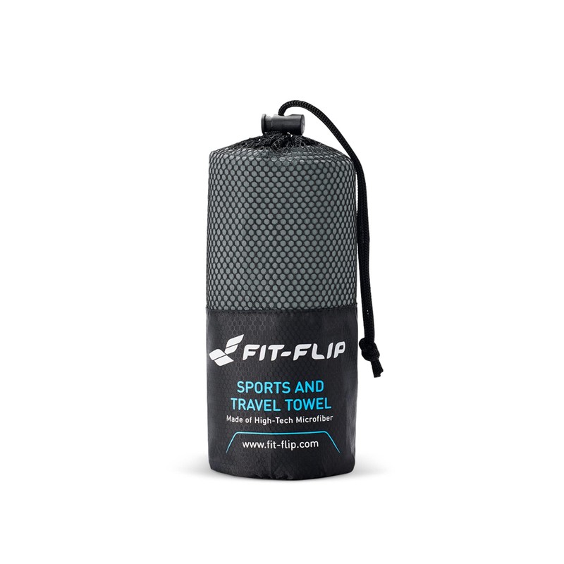 Fit-Flip Microfibre Towel Set, All Colours, 8 Sizes, Ultra Lightweight,