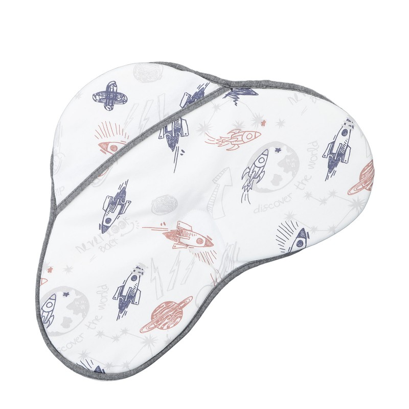 Baby Pillow for Sleeping Cloud Shaped Cute Pattern Soft Cotton