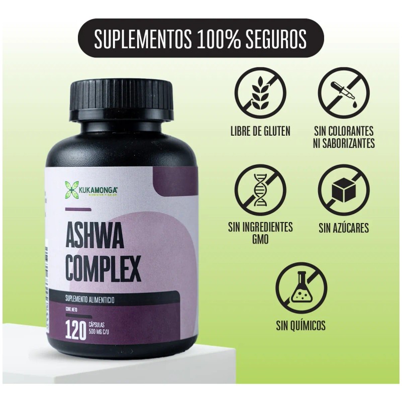 Adaptógeno Complex | Relajación Y Buen Dormir | 120 Cáps