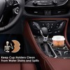 Britimes Skeleton Car Coasters for Drinks, 2 Pack Ceramic Stone