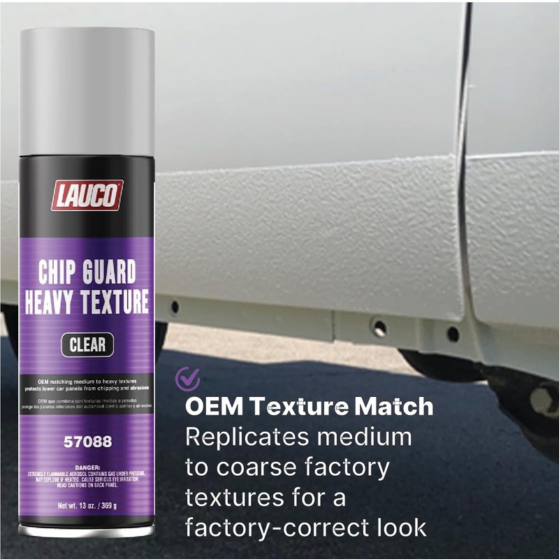 Heavy Texture Chip Guard 13 oz Clear Aerosol Spray Can