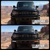 Led DRL Fog Lights with Amber Turn Signal for Bronco