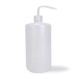 Oasis 1 Pc Lab Squeeze Bottle, Plastic Boston Round Wash Bottles, 1000ml, 34oz