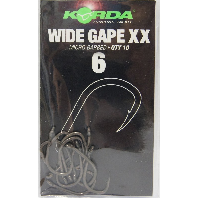 carp hook korda wide gap xx kwgxx4