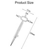 Belvanr Pack of 2 Universal Construction Keys, Architect Key, Zinc