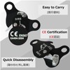 Azarxis Micro Pulley Assender Climbing Pulley Rope Pulley Rigging Rescue