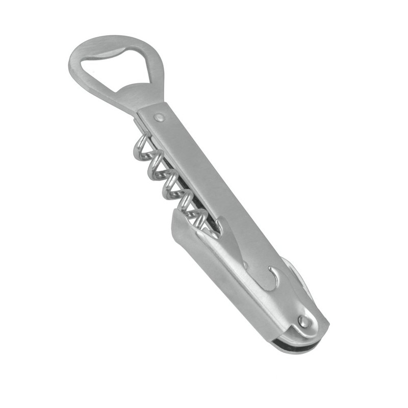 Metaltex Waiter’s Corkscrew, Silver, 1.2 x 6.8 x 22.7 cm
