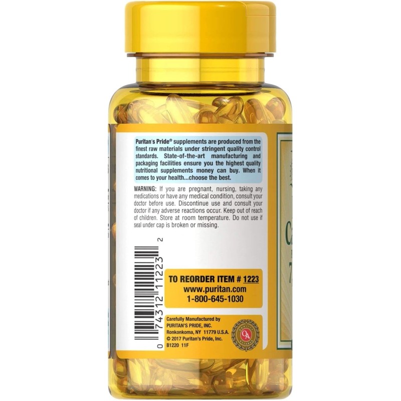 Puritan's Pride Beta-Carotene 25,000 IU-250 Softgels
