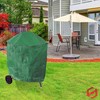 SUL Heavy Duty Waterproof Kettle Barbecue Grill Cover with Securing