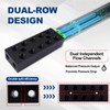 Dual-Row Air Manifold,Air Compressor Manifold, Air Inline Manifold Block Splitter,