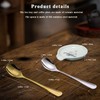 Coffee Spoon Rest with spoon, Mini Coffee Spoon Holder, Small
