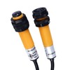 PNP Closer, M12 Photoelectric Sensor, Large Detection Range for Fast