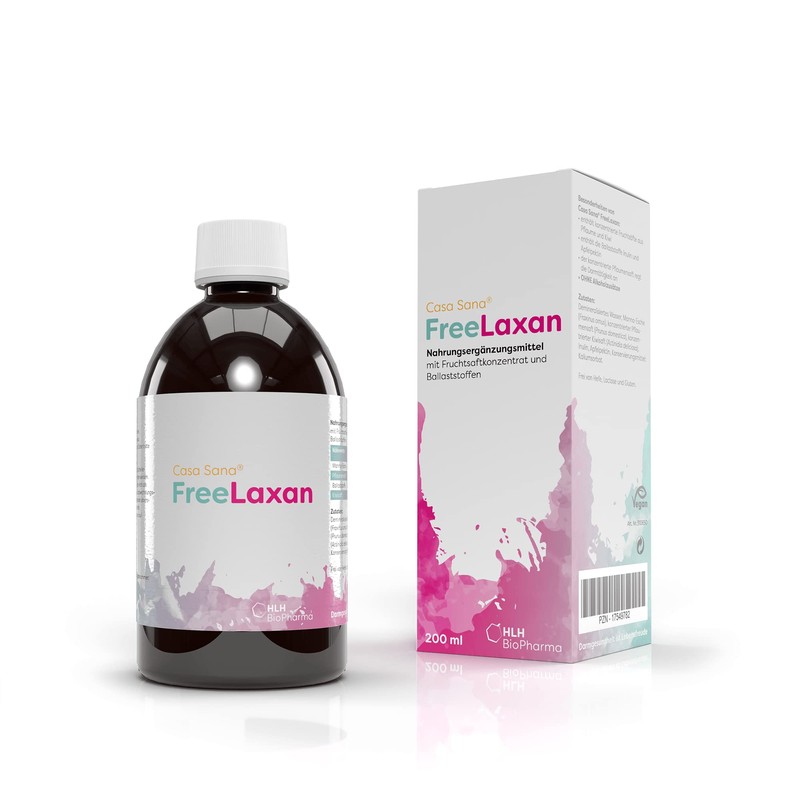 Casa Sana FreeLaxan 200 ml - Natural Aid for Constipation