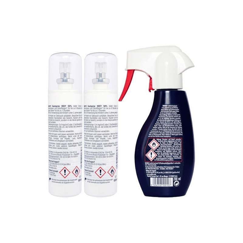 2 x NOBITE Hautspray 100 ML + 1 x NOBITE