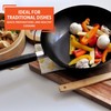 IMUSA 9.5in Carbon Steel Nonstick Wok with Cool Touch Handle,
