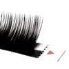 hair2heart Silk Fake Lashes False Eyelashes - B-Curl 0.10, 10