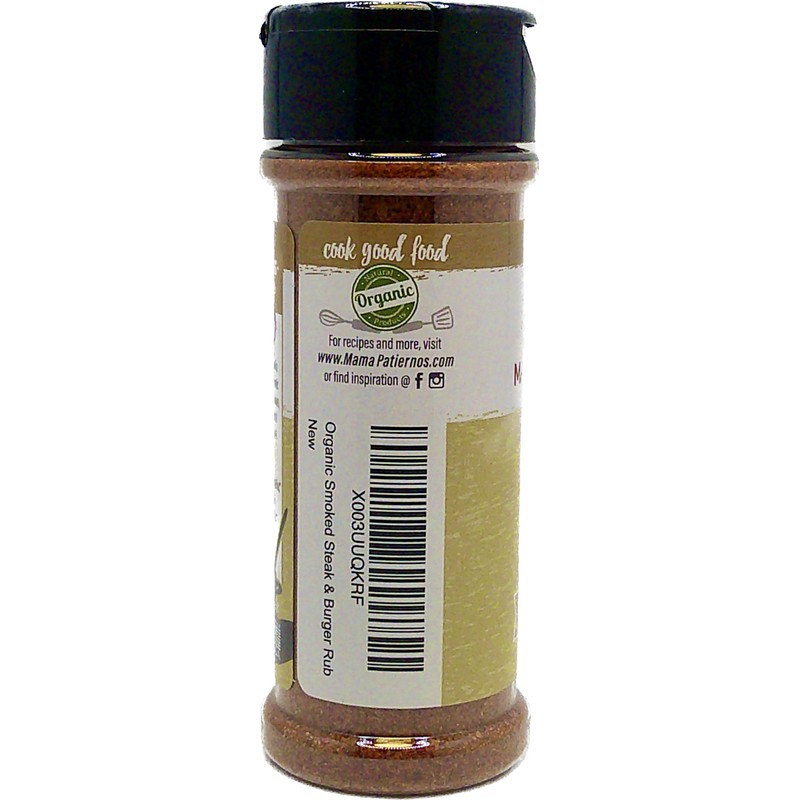 Organic Smoked Steak & Burger Rub