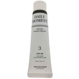 The Face Shop Daily Moment Vegan Hand Cream 03 Afternoon Park 30ml / 데일리 모먼트 비건 핸드크림 03오후의 공원 30ml