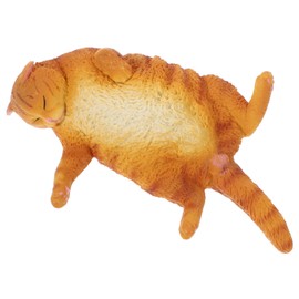 CORHAD Realistic Kitten Pet Figures Plastic Cat Statue Ornament Desktop Cat Figures