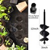 TCBWFY Garden Auger Spiral Drill Bit for Planting 3x12inch,Solid Core