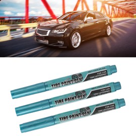 6 Bolígrafos de Pintura de Retoque Azul, Pintura de Retoque de Coche, Bolígrafo de Pintura de Relleno para Coches, Herramientas de Marcador de Reparación de Arañazos para