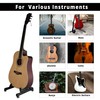 Neciuvy Guitar Stand,Aluminium Guitar Rack,A-Frame Folding Guitar Stands Floor for