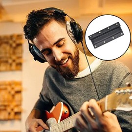 Replacement Button Head Cushion Compatible with Beyerdynamic DT770 DT880 DT990 PRO, Headphones Headband Cushion Protection Cover for Studio Headphones, Elegant for Music Professionals and Gaming