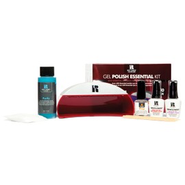 RC Red Carpet Manicure Fortify & Protect Kit - Complete Gel Nail System with LED Light. Long-Lasting, Chip-Free, Glossy Nails, Nail Care, Strong, Chip-Resistant (Fortify & Protect Essentials Kit)